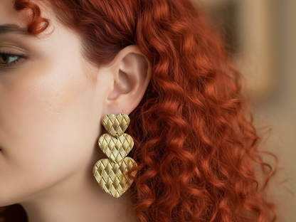 ❤️Aros Triple Corazón❤️