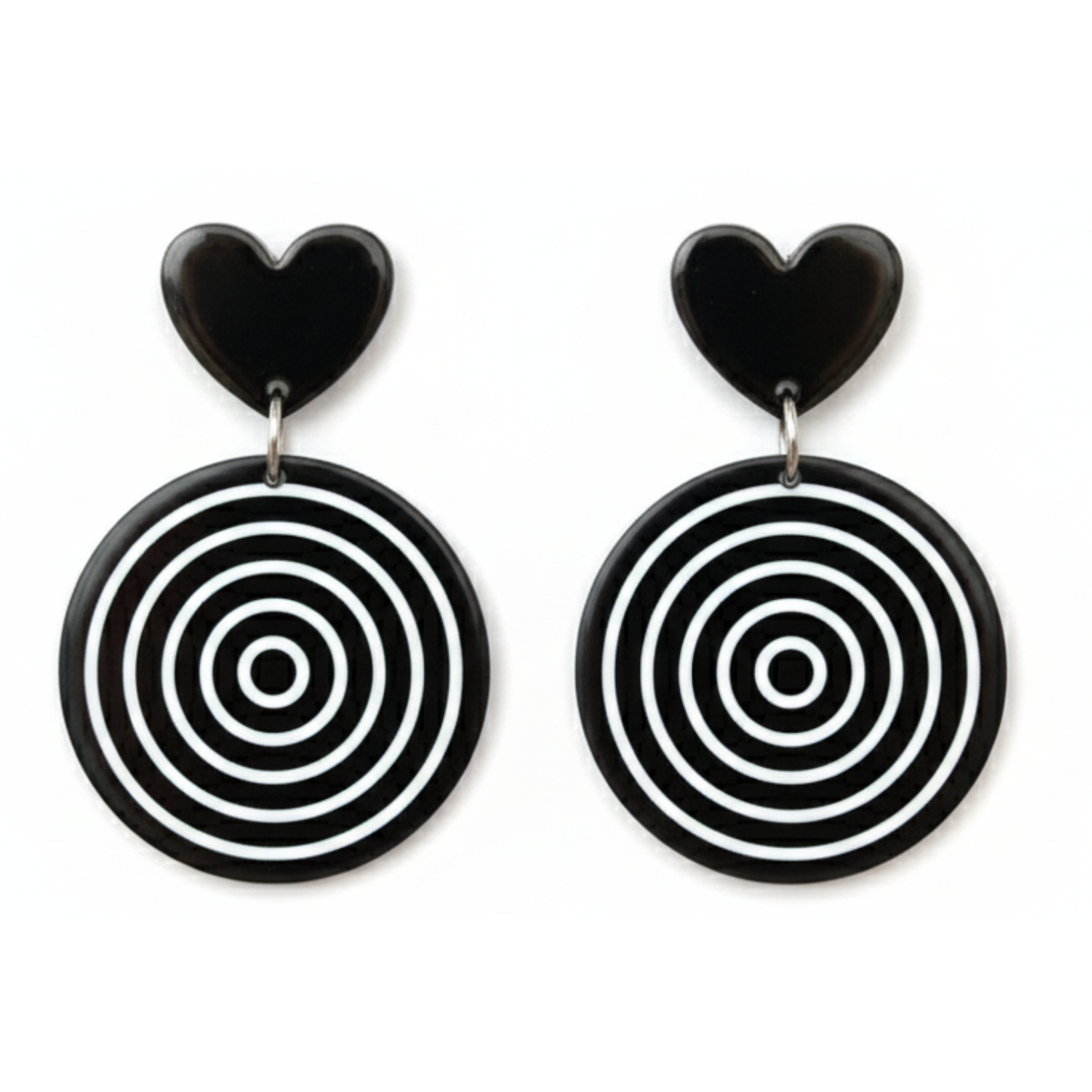 💖Aros Corazón & Espiral ¡Recibe GRATIS su Estuche de Regalo!🌀👀