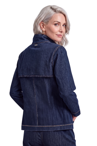 Sobrecamisa Capa Denim Indigo