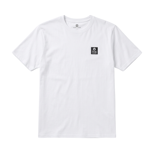 Polera Hombre T-Shirt Hang Loose White Essencial