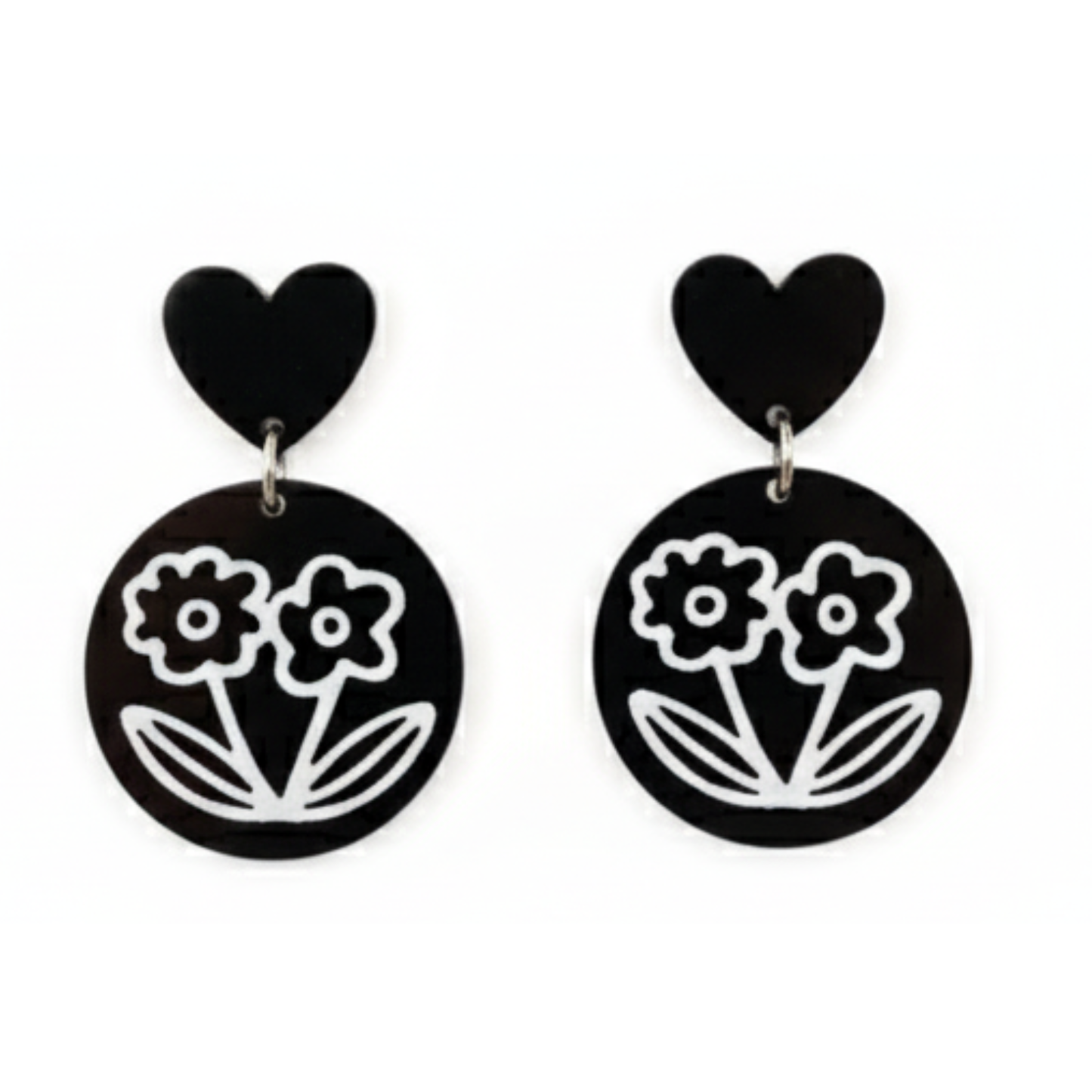 ✨Aros Florales con Corazón ¡Recibe GRATIS su Estuche de Regalo!✨