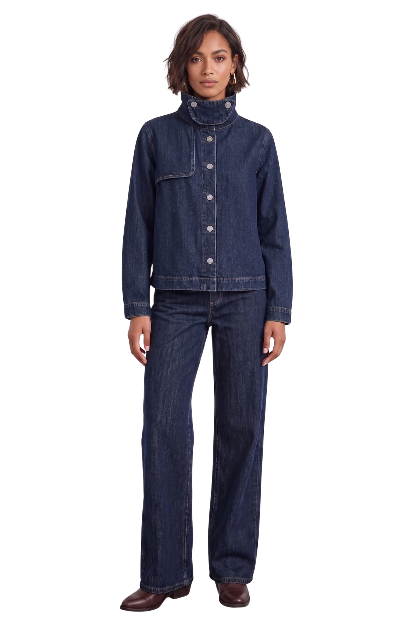 Sobrecamisa Capa Denim Indigo