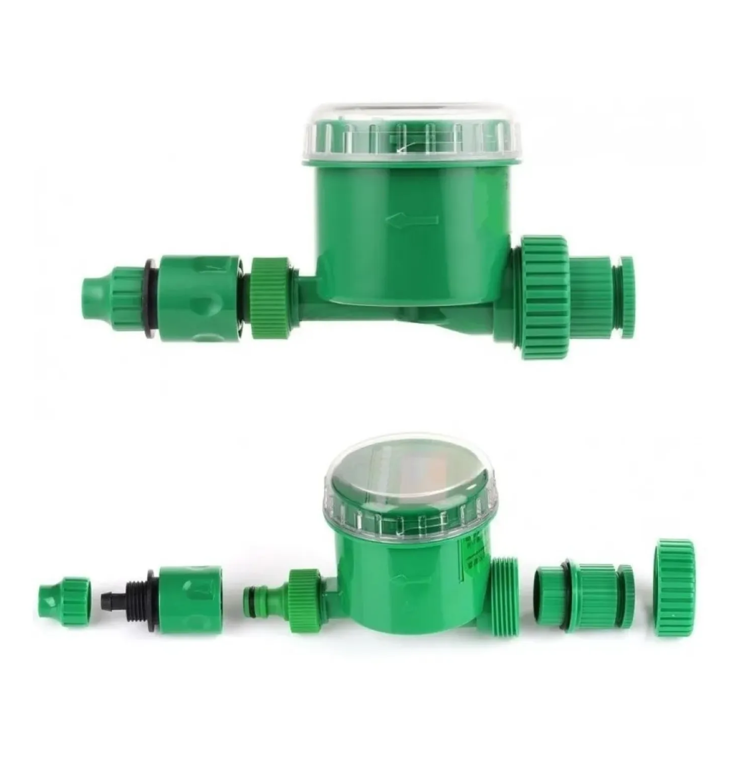 Kit Riego Llave doble 1/2" + Programador Flowmak