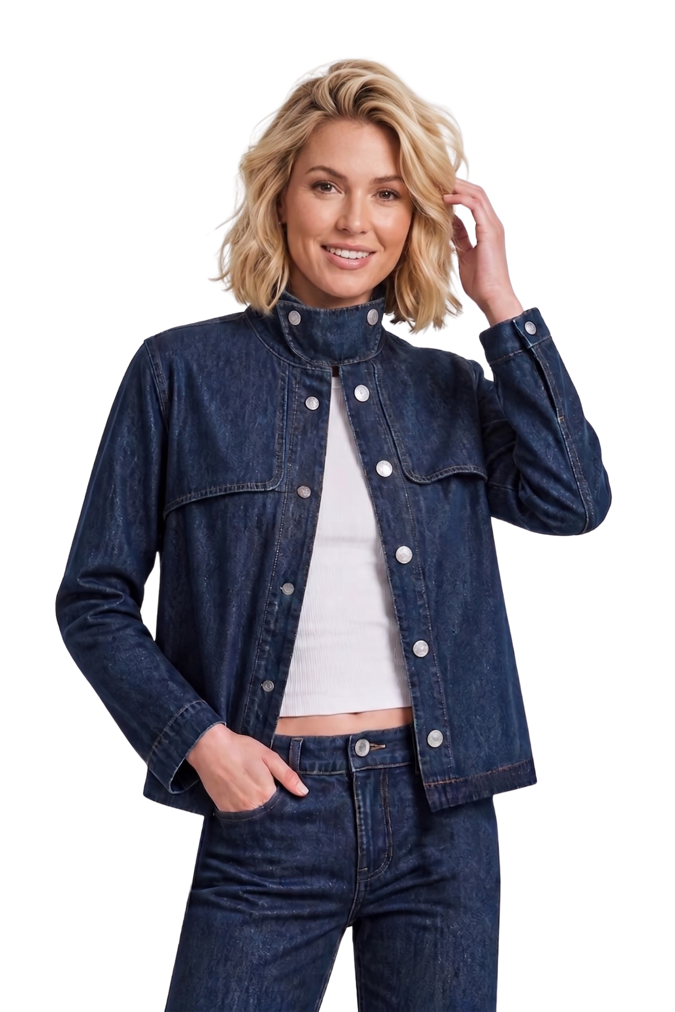 Sobrecamisa Capa Denim Indigo