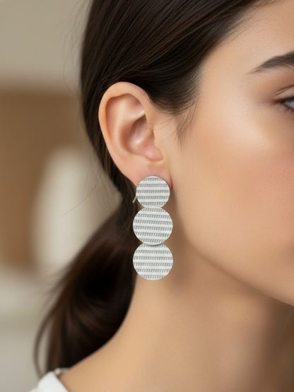 💓Aros Triple Disco Lineal