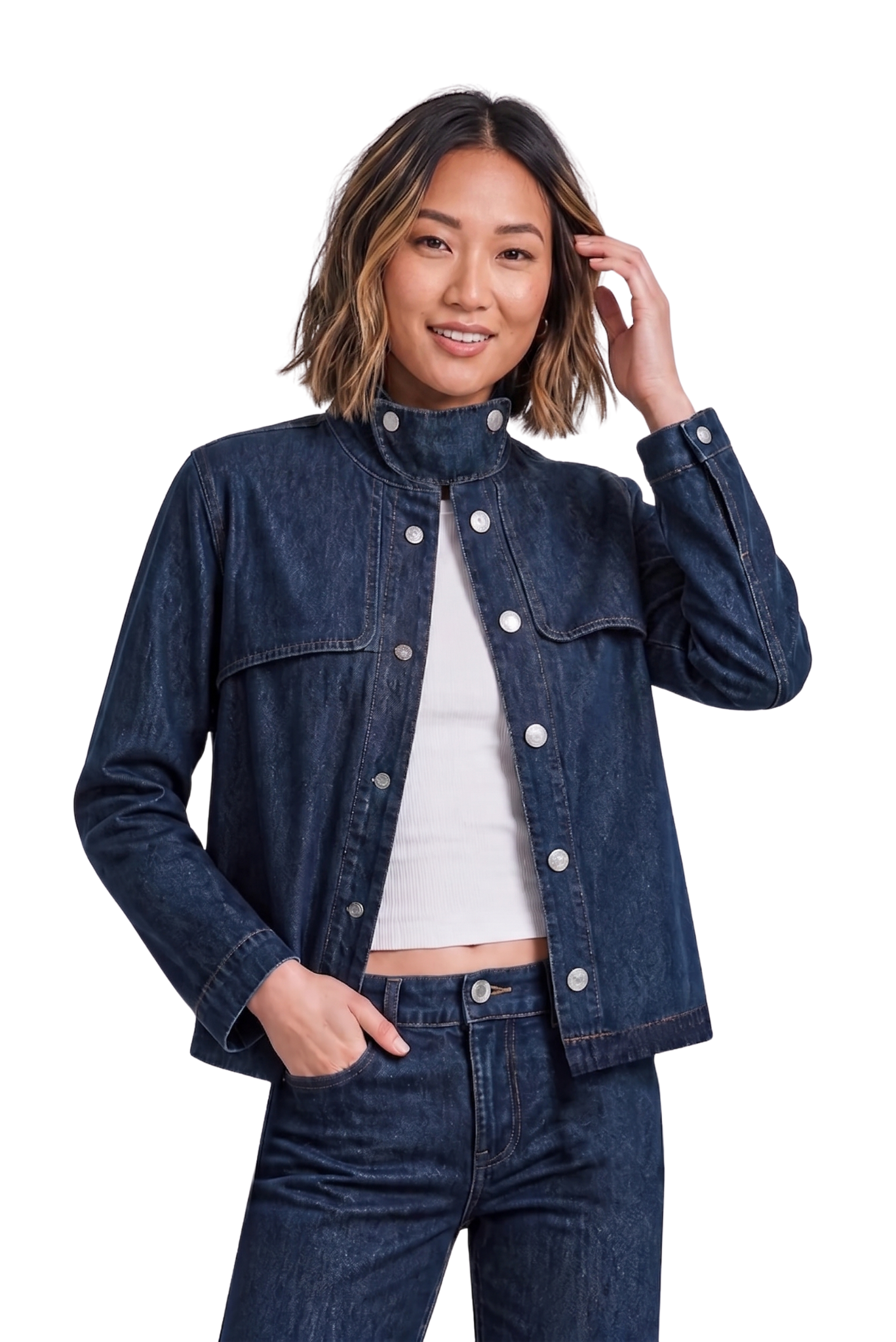 Sobrecamisa Capa Denim Indigo