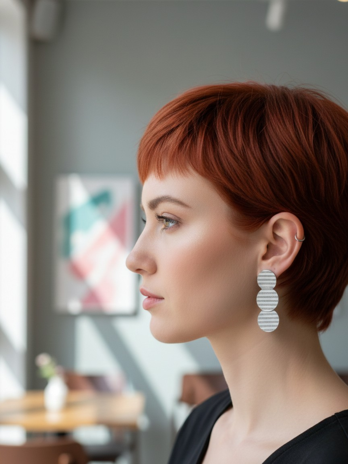 💓Aros Triple Disco Lineal