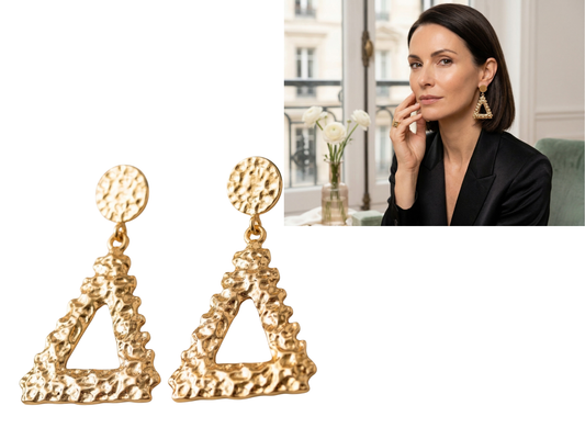 Aros Dorado !Incluye estuche de regalo! 💓