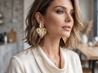 Aros Dorado !Incluye estuche de regalo! 💓