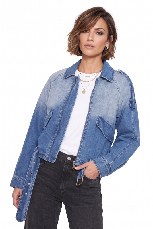 Chaqueta Val azul