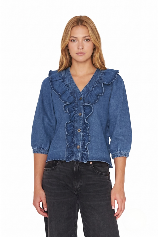 Blusa Celine Azul