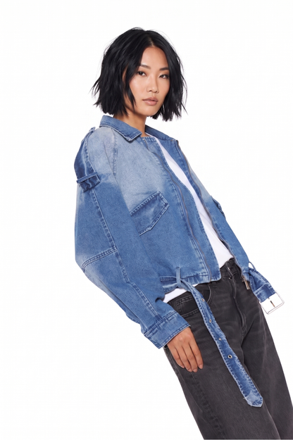Chaqueta Val azul