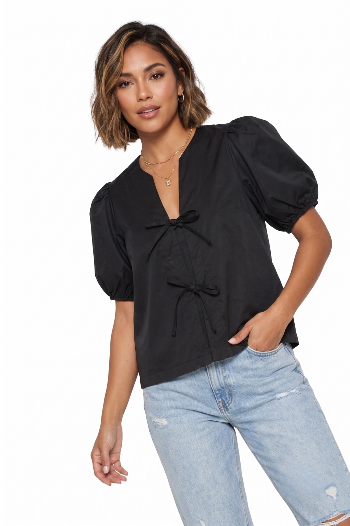 Blusa Cami Negra
