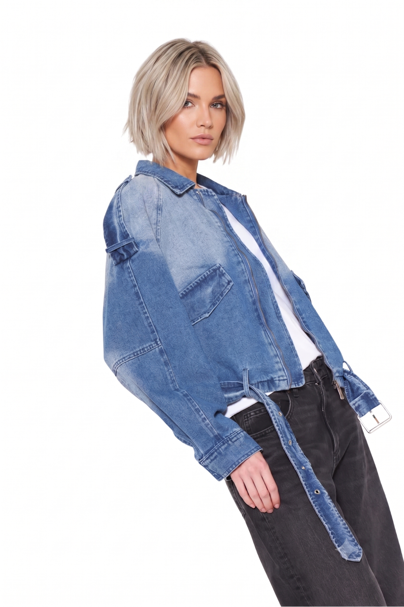 Chaqueta Val azul