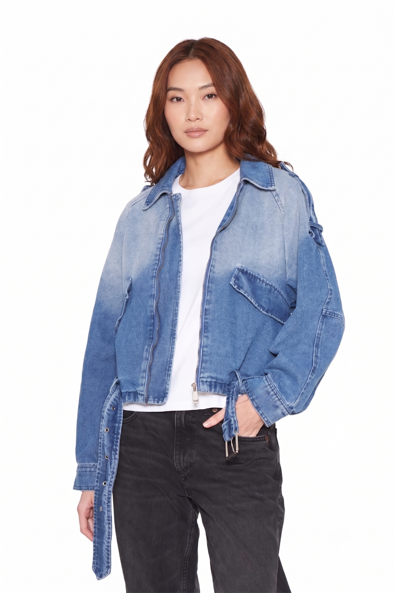Chaqueta Val azul