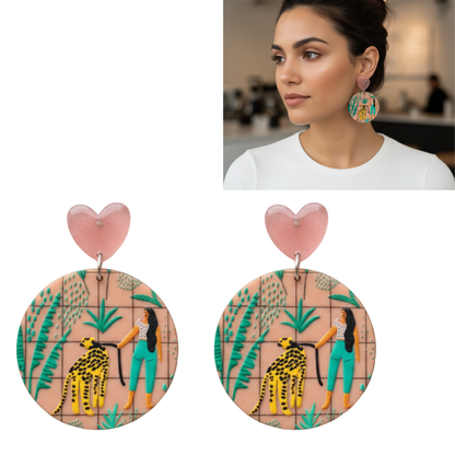 💚Aros Paseo Salvaje ¡Recibe GRATIS su Estuche de Regalo!🐆🌿