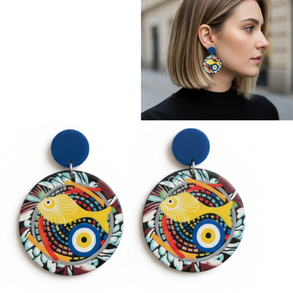 💖Aros Étnicos Modernos ¡Recibe GRATIS su Estuche de Regalo!💖