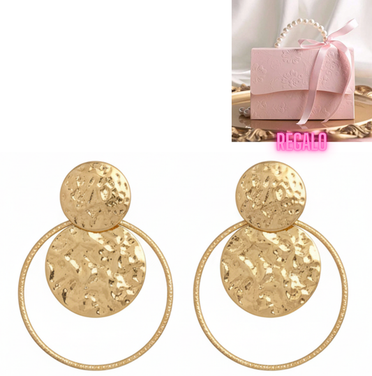 ✨Aros Colgantes ¡Recibe GRATIS su Estuche de Regalo!✨