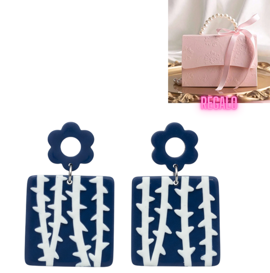 ✨Aros Blue Vibe ¡Recibe GRATIS su Estuche de Regalo!💙