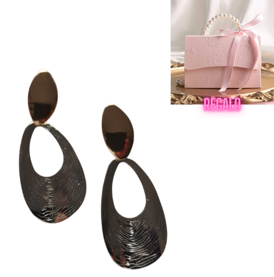 🌟Aros Colgantes Súper Versátiles ¡Recibe GRATIS su Estuche de Regalo!🌟