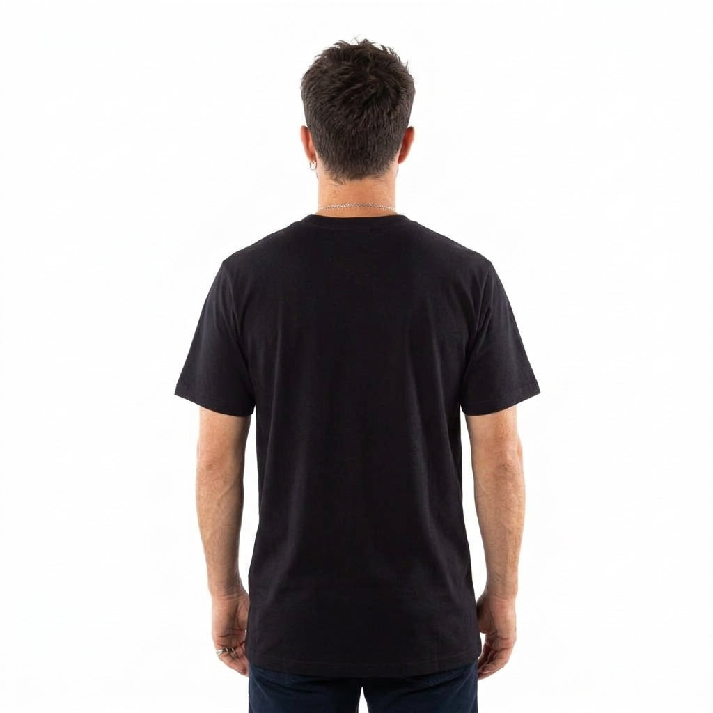 Polera Hombre T-Shirt Hang Loose Black Logo Essencial