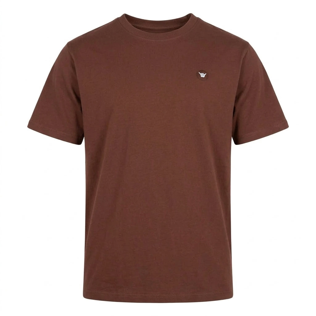 Polera Hombre T-Shirt Hang Loose Coffee Essencial