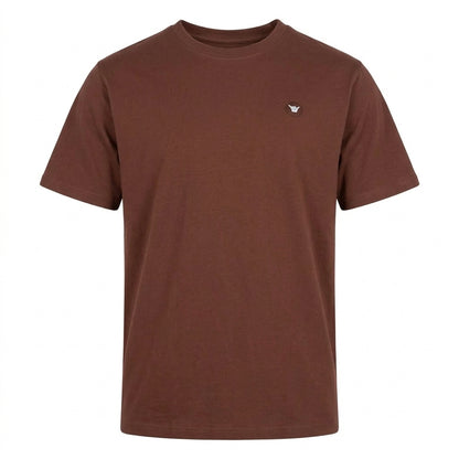 Polera Hombre T-Shirt Hang Loose Coffee Essencial