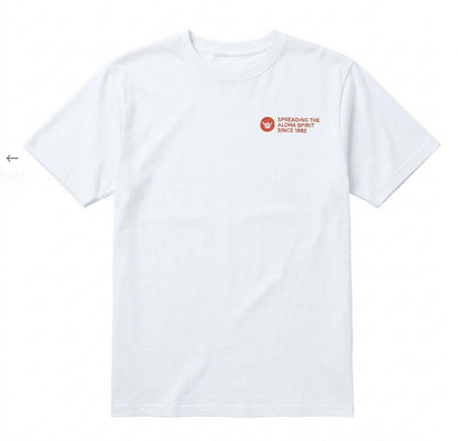 Polera Hombre T-Shirt Hang Loose Off White Spirit Aloha