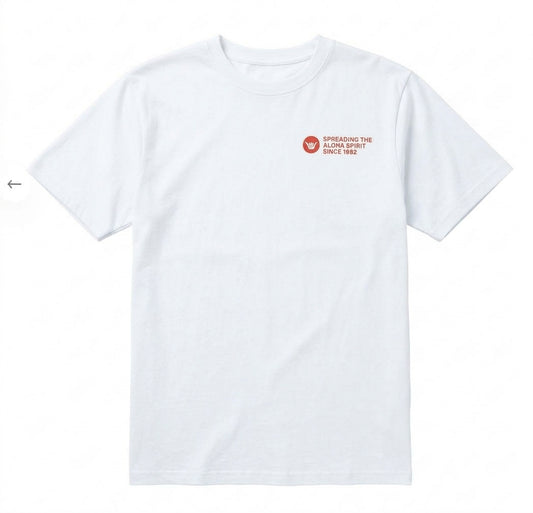 Polera Hombre T-Shirt Hang Loose Off White Spirit Aloha