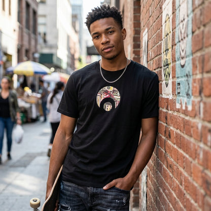 Polera Hombre Osiris Peacock Negro