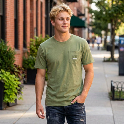 Polera Hombre Osiris Bear Verde