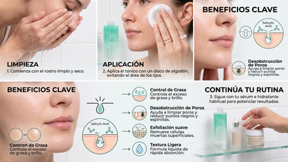 Tónico con Ácido Salicílico