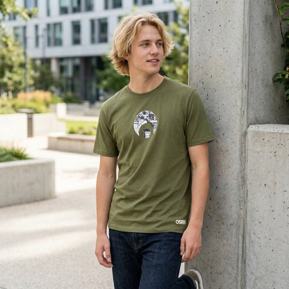 Polera Hombre Osiris Peacock Verde