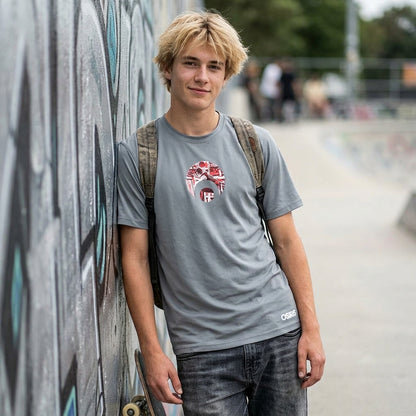 Polera Hombre Osiris Peacock Gris
