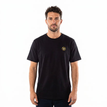 Polera Hombre T-Shirt Hang Loose Black Logo Essencial