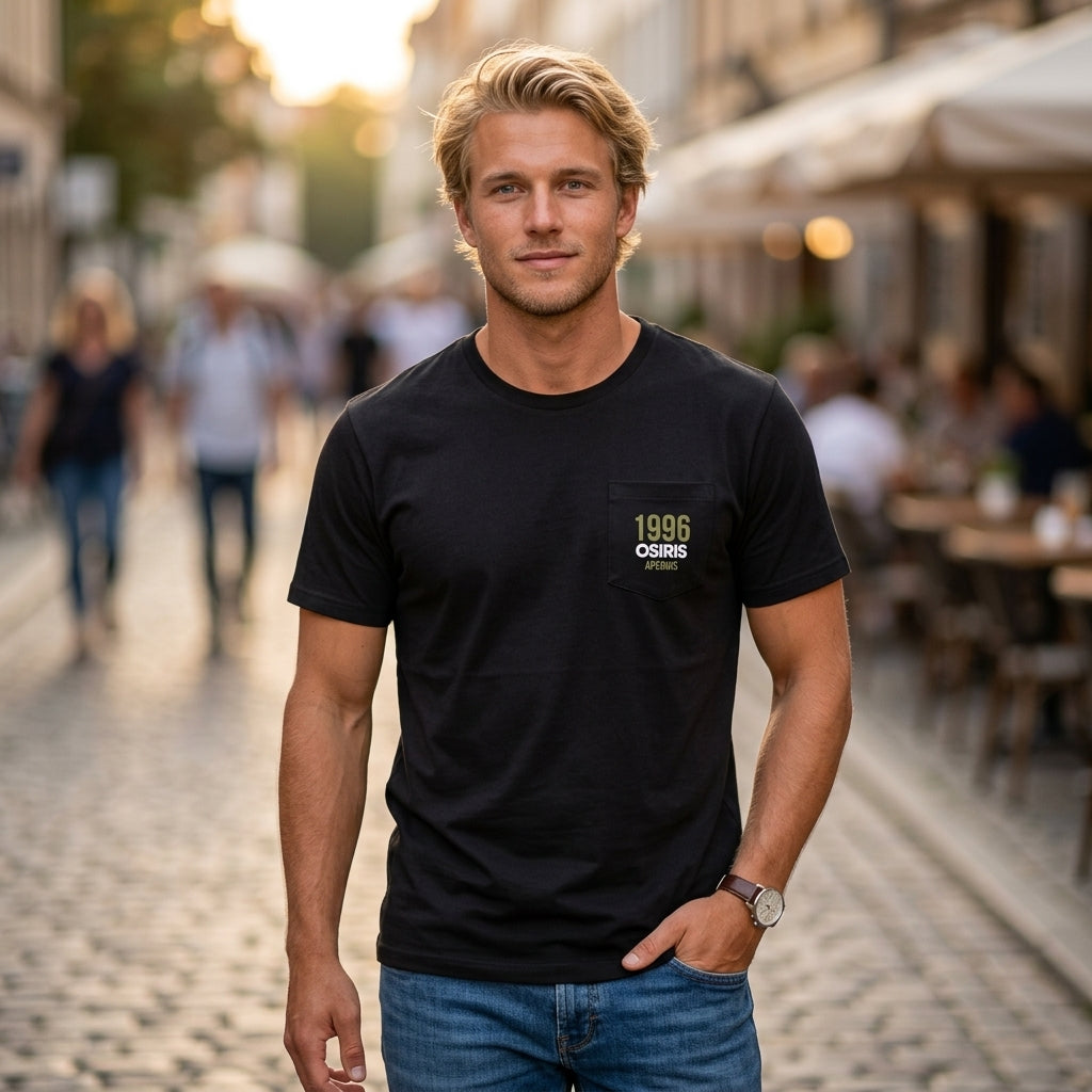 Polera Hombre Osiris Bear Negro