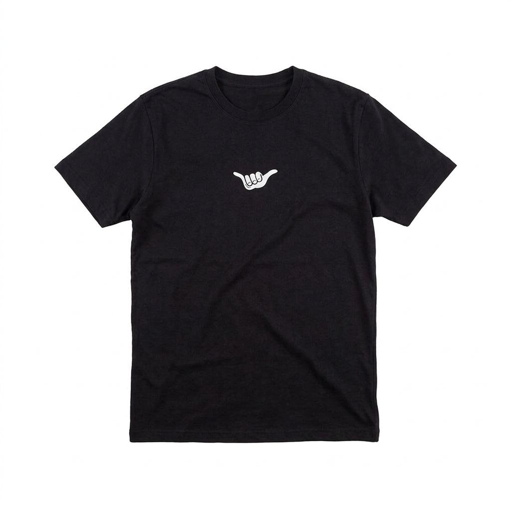 Polera Hombre T-Shirt Hang Loose Black Essencial