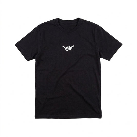 Polera Hombre T-Shirt Hang Loose Black Essencial
