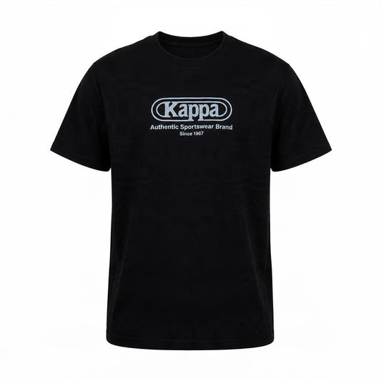 Polera Hombre Kappa Negro Pure Logo