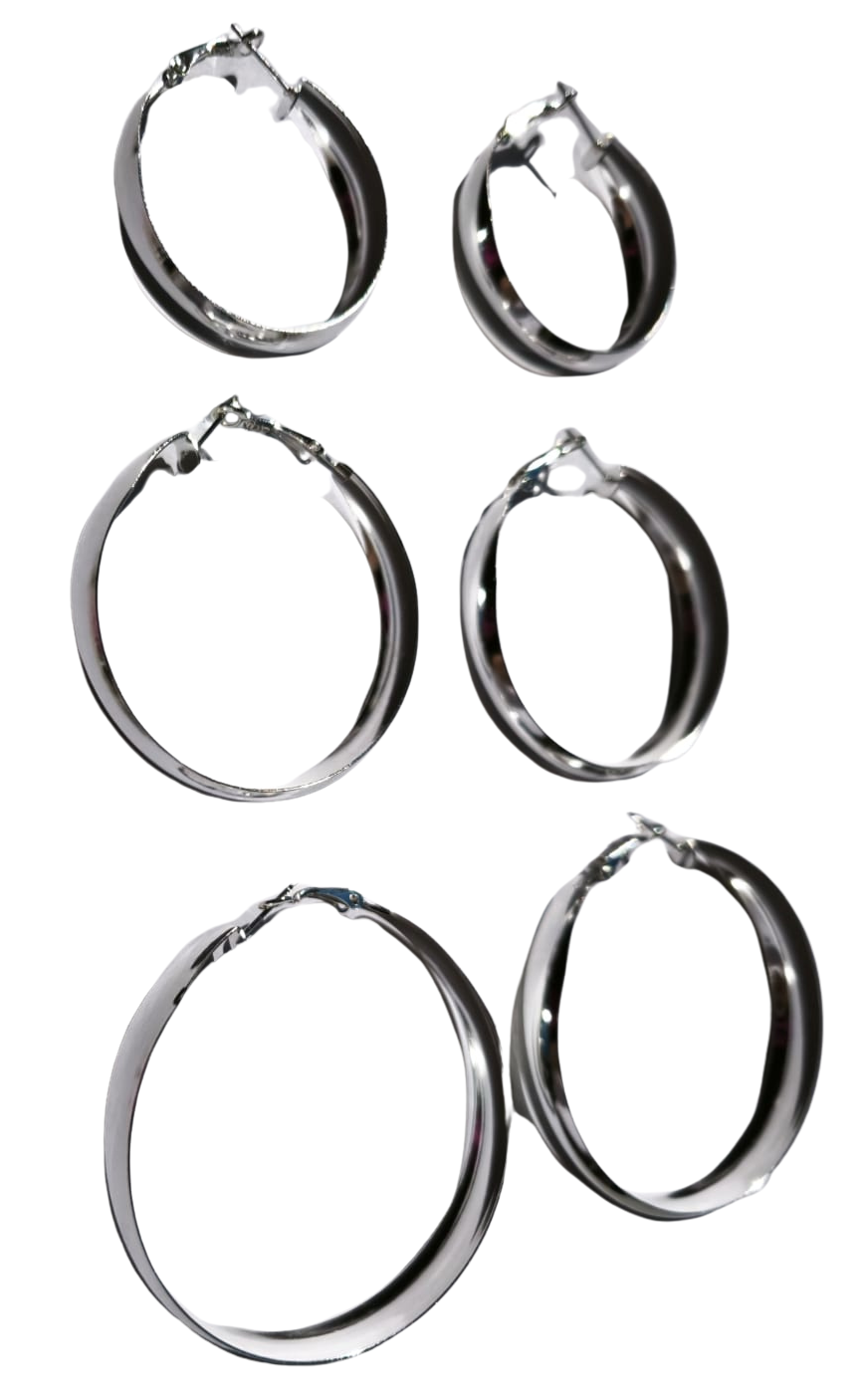 Set de Argollas Modernas ¡Recibe GRATIS su Estuche de Regalo!🚨