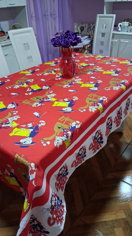 Manteles de Condorito 😉 dale un estilo a tu mesa este 18!! 🦜
