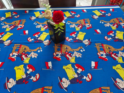 Manteles de Condorito 😉 dale un estilo a tu mesa este 18!! 🦜