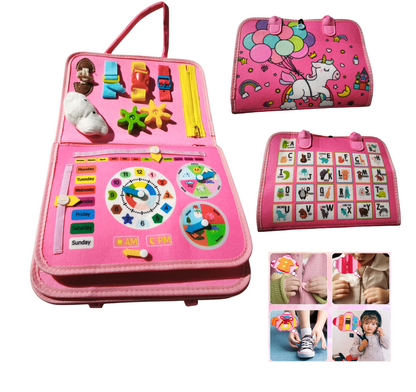 Maleta Sensorial Montessori Niña 🧸🎀💝